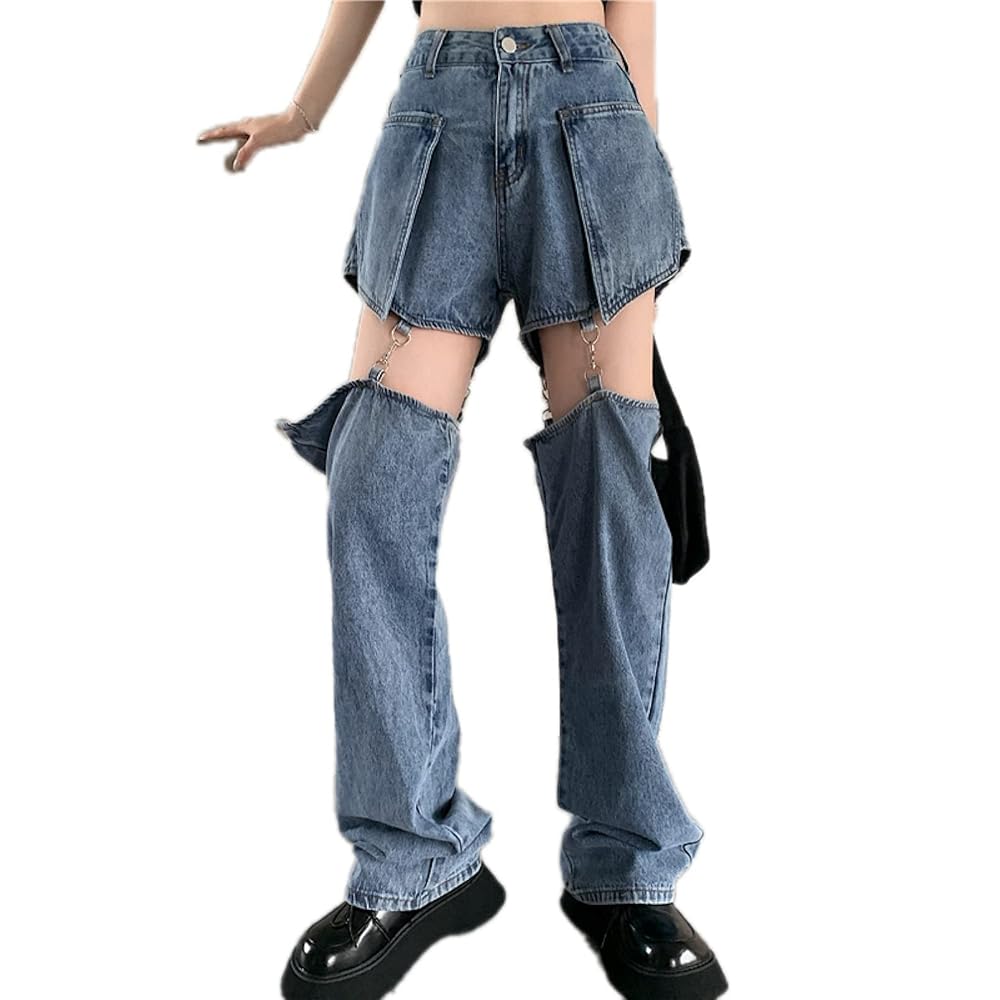 Amazon | [THLD] ショートパンツ レディース デニムミニ短パン